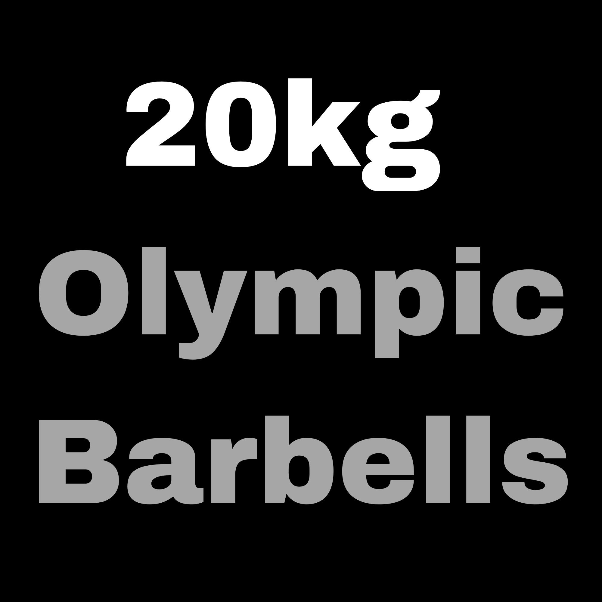Olympic Bars - 20kg